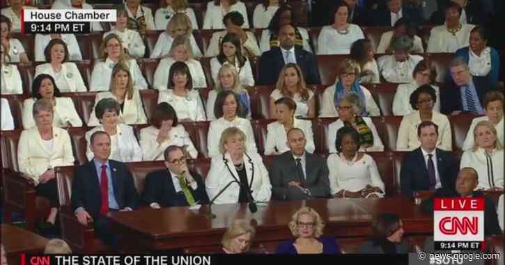 WATCH: Democrats sit as Trump touts strong economy during State of the Union address - Washington Examiner