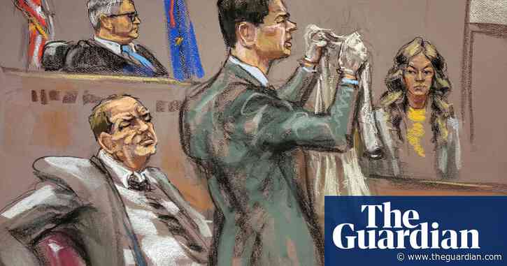 Harvey Weinstein trial: attorney shows dress witness wore during alleged attack