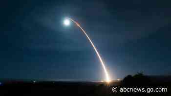 US conducts test flight of unarmed Minuteman 3 missile
