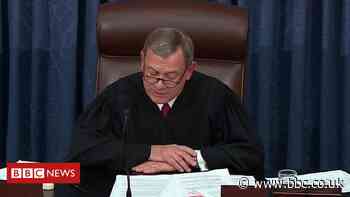 The moment when Trump was acquitted