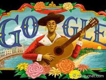 Google Doodle honors Cuban musician María Teresa Vera     - CNET