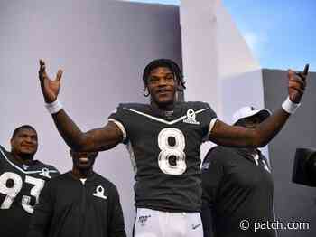 Baltimore Ravens Lamar Jackson Unanimously Wins MVP Award - Baltimore, MD Patch