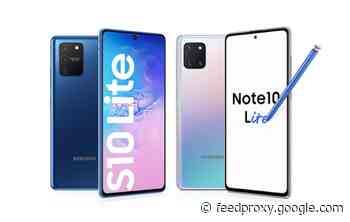 Samsung Galaxy Note 10 Lite and Galaxy S10 Lite land in Europe