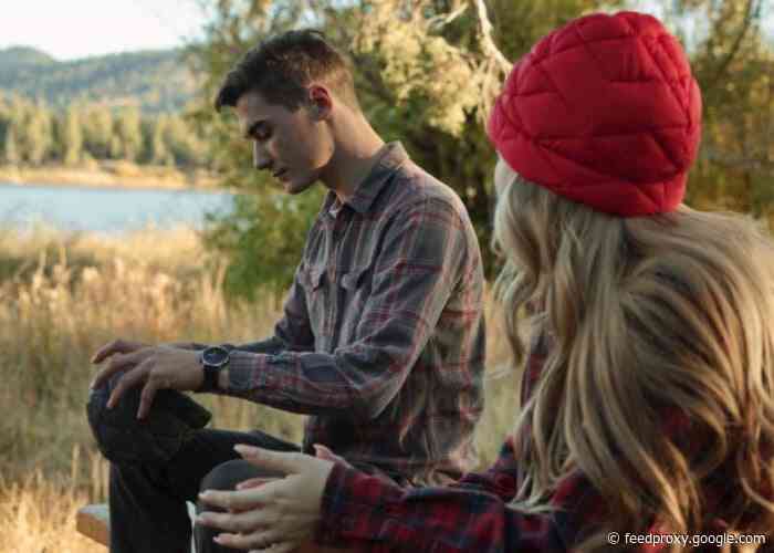 Air water resistant shell and goose down beanie $44