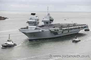 Royal Navy's new aircraft carrier HMS Prince of Wales to open its doors to the public for the first time this month - Portsmouth News