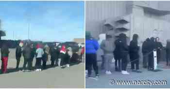 The OVO Toronto Sale Opening Lineups Were Ridiculous On Wednesday (VIDEOS) - Narcity