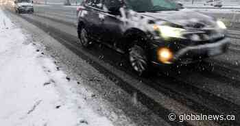 Snow hits Toronto overnight, Thursday morning commute expected to be slow - Global News