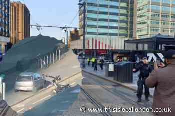 Live updates as police cordon off Croydon town after reports of a suspicious vehicle