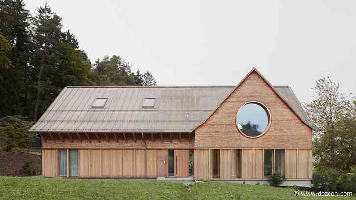 Innauer-Matt Architekten completes House with Three Eyes in rural Austria