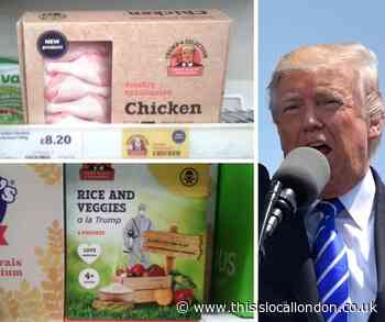 Trump campaigners warns Harrow shoppers of UK and US trade deal