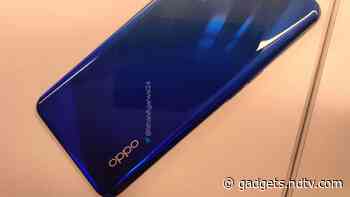 Oppo Reno 3 Pro Global Variant in Blue Leaked Ahead of India Launch