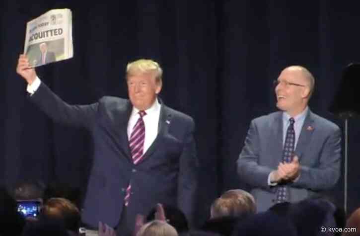 Trump relishes impeachment acquittal as campaign revs up