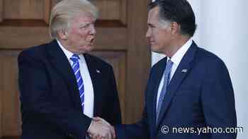 Romney and Trump have a long-running love-hate relationship