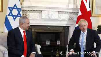 Boris Johnson reiterates UK support for two-state solution to Israeli PM