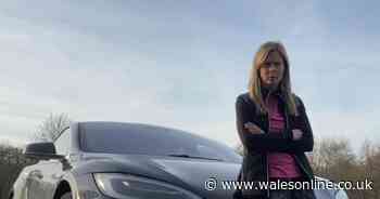 Car wash malfunctions leaving mum trapped inside for 30 mins and causes £2,000 damage to Tesla