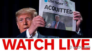 After acquittal, Trump unleashes fury at impeachment enemies at prayer event | WATCH LIVE