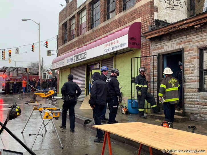 Floor Collapses, Trapping Man In East Baltimore Liquor Store After Police Get Call For Burglary