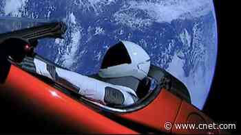 Elon Musk's Tesla still orbits the sun, two years after SpaceX launch     - CNET