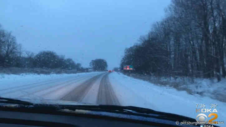 Allegheny Co. Prepares For Winter Storm Expected To Move In During Morning Commute