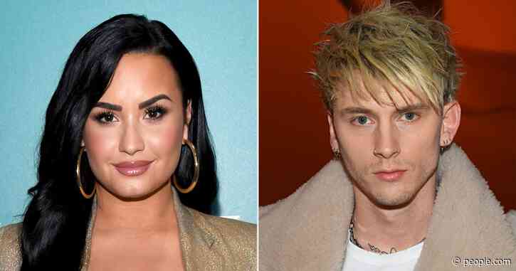 Demi Lovato and Machine Gun Kelly Spark Dating Rumors After Leaving L.A. Members-Only Club Together