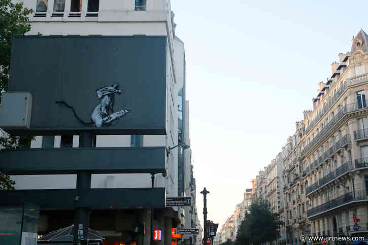 Suspects Arrested for Theft of Banksy Work in Paris