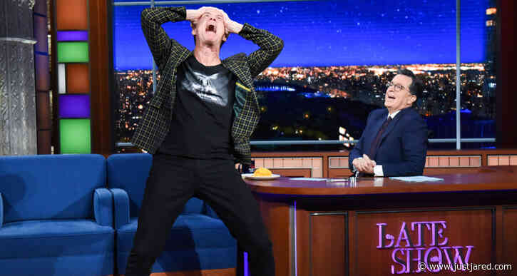 Jim Carrey Makes Epic Elaborate Entrance on 'The Late Show' & Slams Trump - Watch Here!