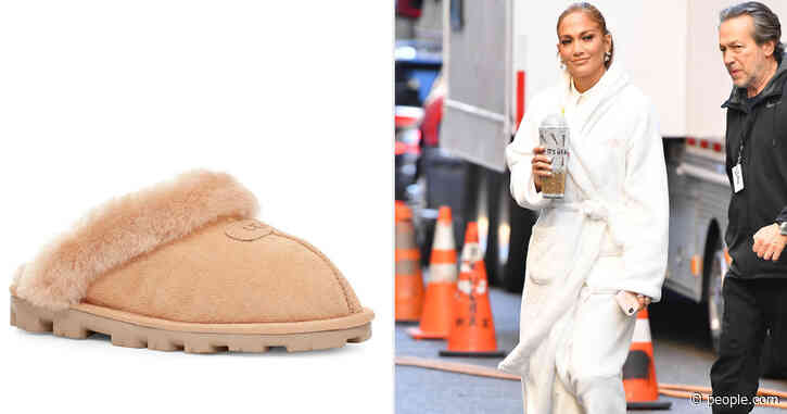 Jennifer Lopez Loves These Ugg Slippers So Much, She Owns Them in Two Colors