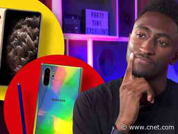 We play 'Spot the iPhone user' with MKBHD     - CNET