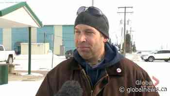 Josh Kondraczynski evacuated from Guernsey, Sask., following CP train derailment