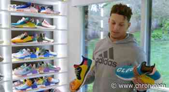 Patrick Mahomes had a huge closet built for his trophy shoes