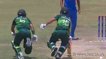 U19s Cricket World Cup: Pakistan suffer calamitous run-out against India