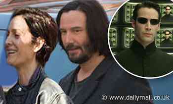 Matrix 4 kicks off filming in San Francisco as Keanu Reeves sports unrecognizable new look for Neo