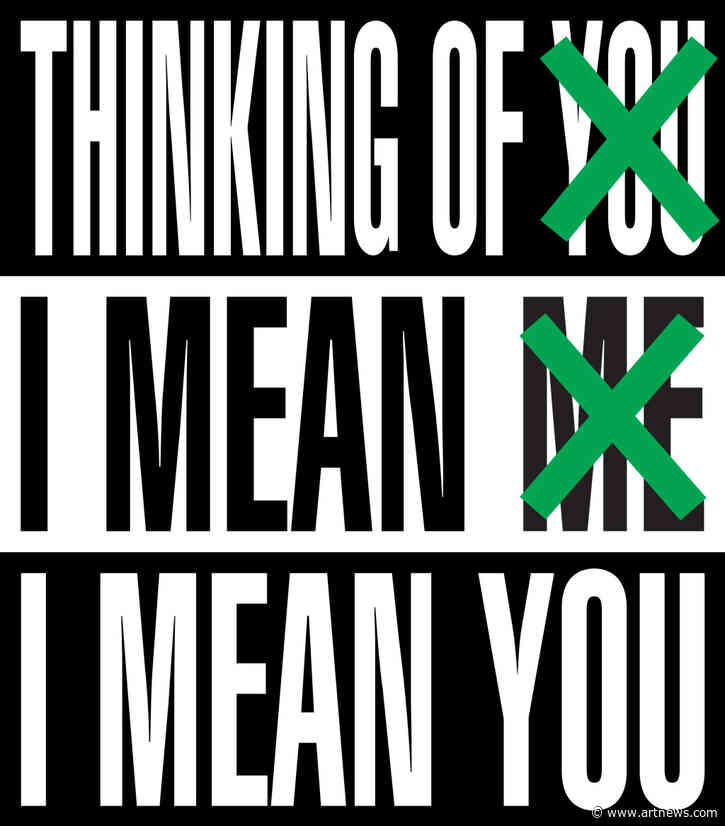 Barbara Kruger’s Biggest Exhibition in 20 Years to Open at Art Institute of Chicago in November