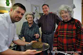 Bournemouth care home residents fire up the festivities for Burns Night