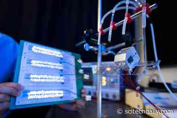 New Droplet-Based Electricity Generator: A Drop of Water Can Light Up 100 LED Bulbs