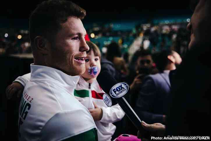 Hearn: Canelo’s team have had “minor conversations’ on Saunders and Callum fights