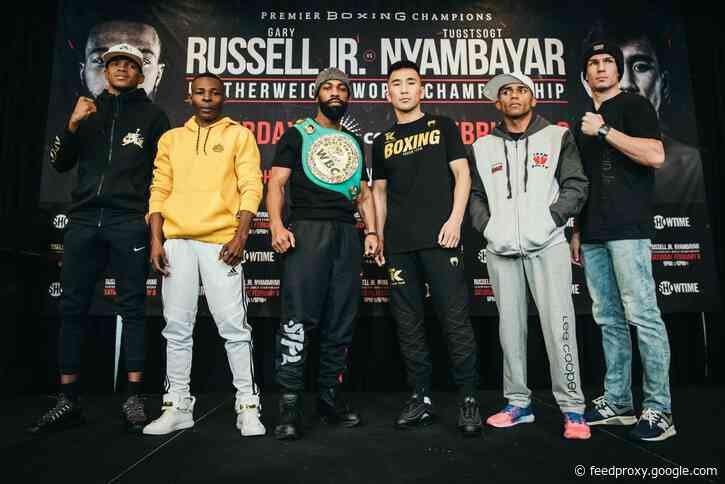 Gary Russell Jr. vs. Tugstsogt Nyambayar final press conference quotes & photos