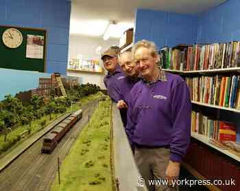 Railway fundraising exhibition for York Against Cancer