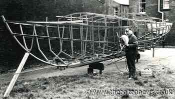 Incredible Hull was taking shape in Horwich back garden