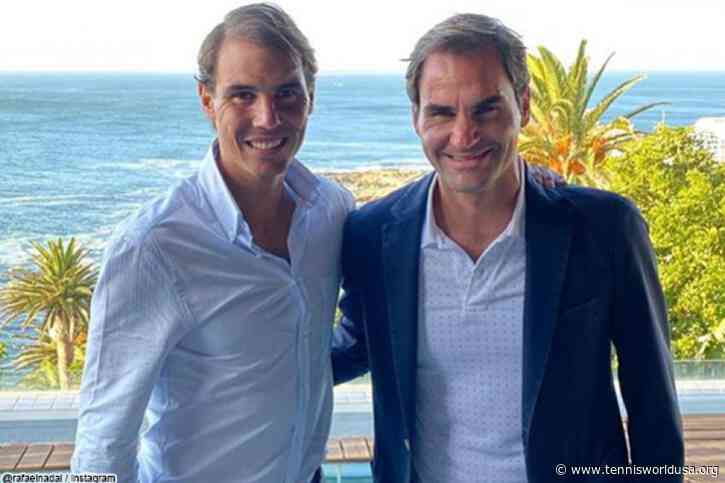 Rafael Nadal and Roger Federer are happy to spend time as friends in Cape Town