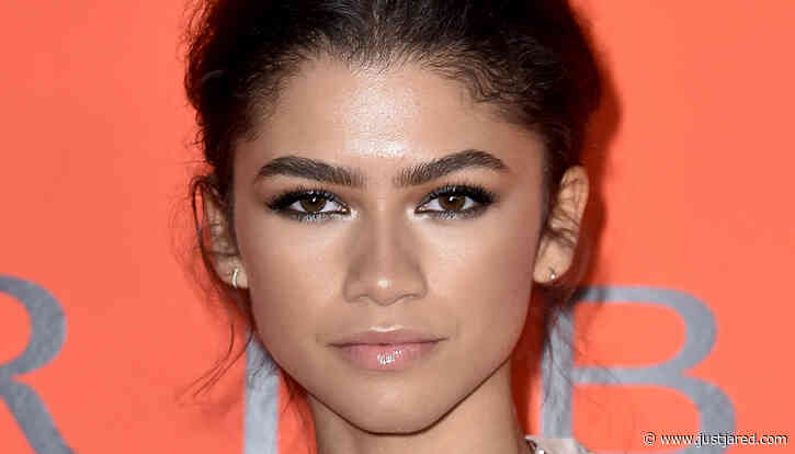 Zendaya Stuns in Plunging Leaf-Inspired Gown at Bulgari Event