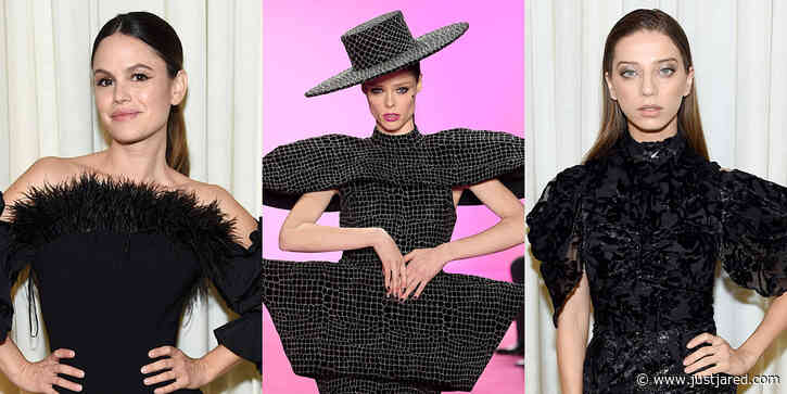 Rachel Bilson, Angela Sarafyan, & More Attend the Christian Siriano Show at NYFW!