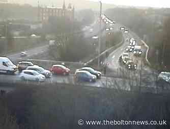 Fire, ambulance and police crews called to M61 crash - The Bolton News