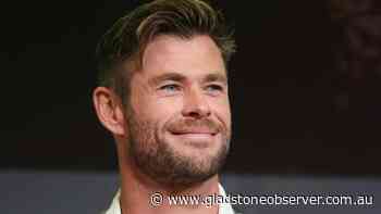 Chris Hemsworth choppers into university - Observer