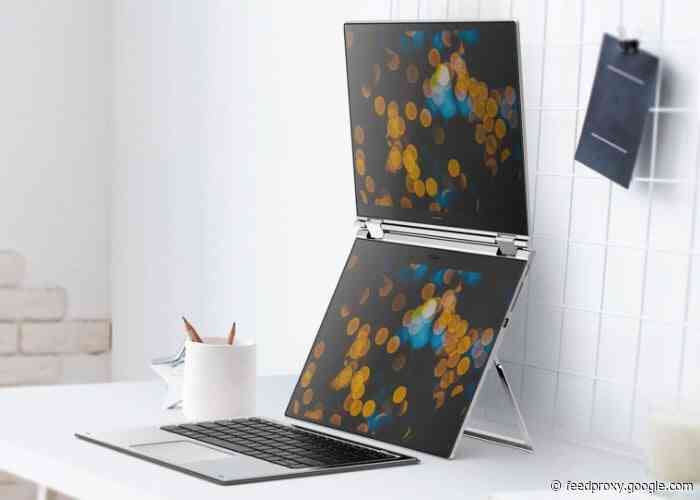 Compal Duo360 and Duo360 X dual screen laptops
