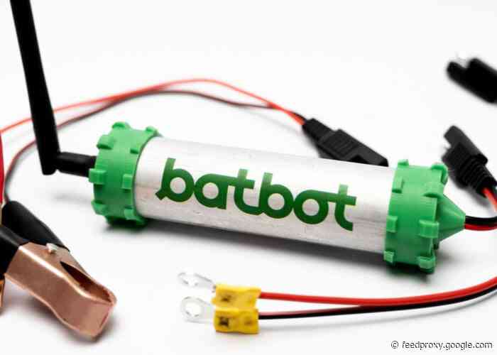 Batbot battery monitor sends updates to your smartphone