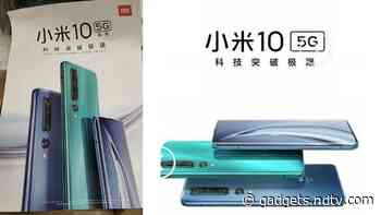 Xiaomi Mi 10, Mi 10 Pro Leaked Images Show Quad Rear Cameras, Curved Hole-Punch Display