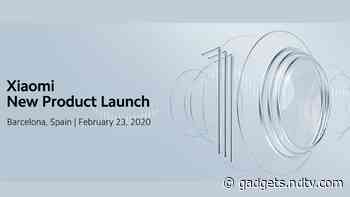 Mi 10 Launch Date Set for February 23, Mi 10 Pro Likely to Debut Alongside