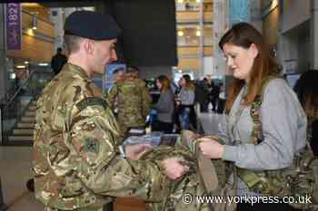 Students get taste of life in the forces