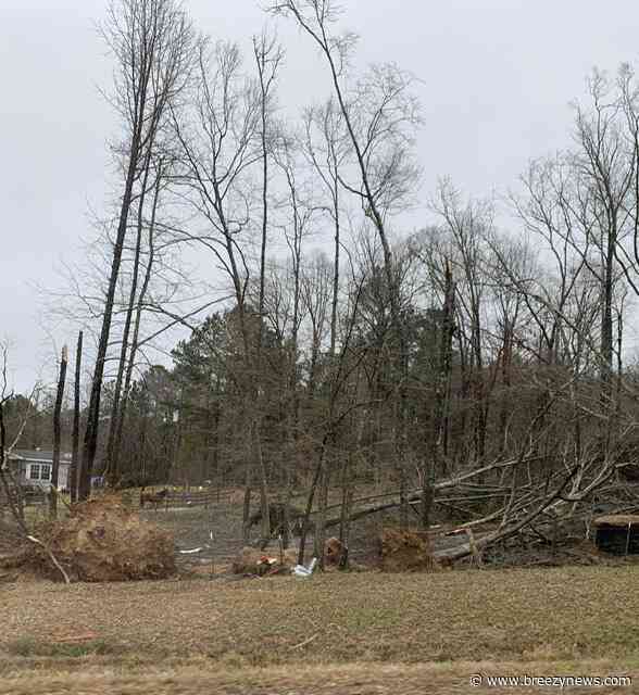 National Weather Service confirms 3 tornadoes hit Attala County Wednesday